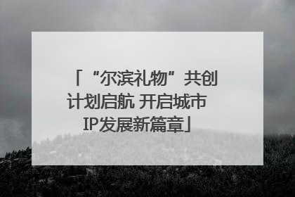 “尔滨礼物”共创计划启航 开启城市IP发展新篇章