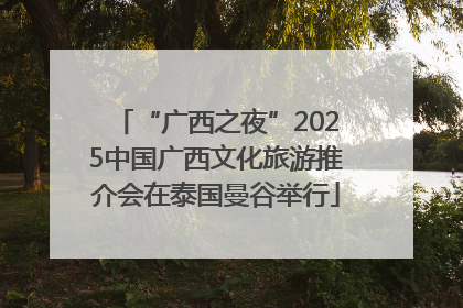 “广西之夜”2025中国广西文化旅游推介会在泰国曼谷举行