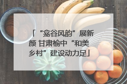 “龛谷风韵”展新颜 甘肃榆中“和美乡村”建设动力足
