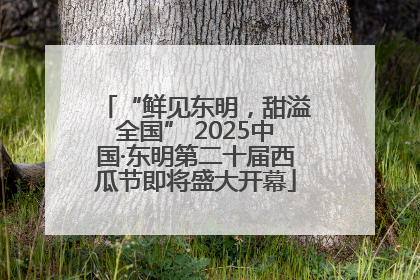 “鲜见东明，甜溢全国” 2025中国·东明第二十届西瓜节即将盛大开幕