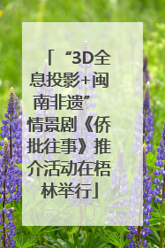 “3D全息投影+闽南非遗” 情景剧《侨批往事》推介活动在梧林举行