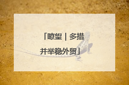 瞭望｜多措并举稳外贸