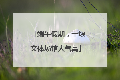 端午假期，十堰文体场馆人气高