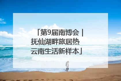 第9届南博会｜抚仙湖畔旅居热 云南生活新样本