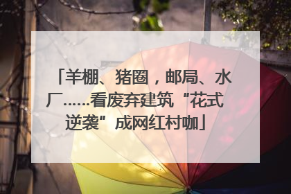 羊棚、猪圈，邮局、水厂……看废弃建筑“花式逆袭”成网红村咖