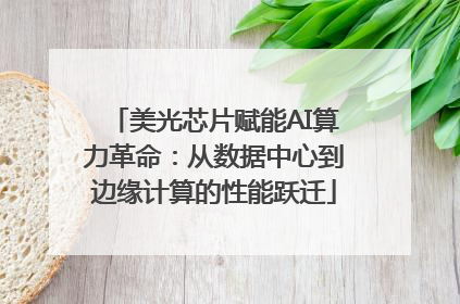 美光芯片赋能AI算力革命：从数据中心到边缘计算的性能跃迁