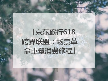 京东旅行618跨界联盟：场景革命重塑消费旅程