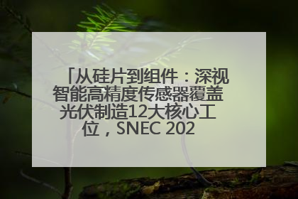 从硅片到组件：深视智能高精度传感器覆盖光伏制造12大核心工位，SNEC 2025诚邀见证