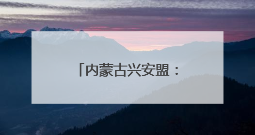 内蒙古兴安盟：“阳光银行”点亮乡村振兴路