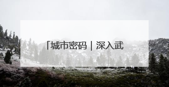 城市密码｜深入武汉，探寻城市密码