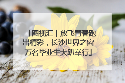 图视汇｜放飞青春跑出精彩，长沙世界之窗万名毕业生大趴举行