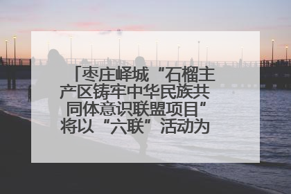 枣庄峄城“石榴主产区铸牢中华民族共同体意识联盟项目”将以“六联”活动为抓手深化品牌建设
