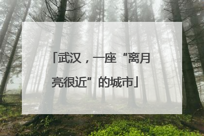 武汉，一座“离月亮很近”的城市
