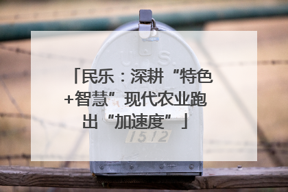 民乐：深耕“特色+智慧”现代农业跑出“加速度”