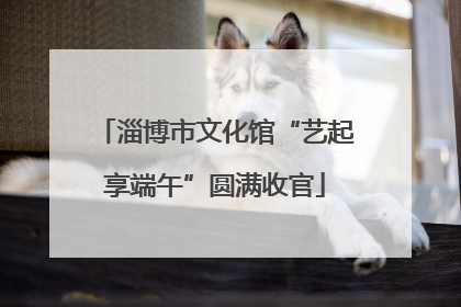 淄博市文化馆“艺起享端午”圆满收官