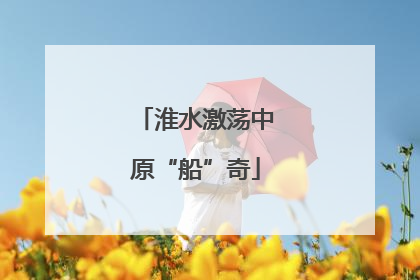 淮水激荡中原“船”奇