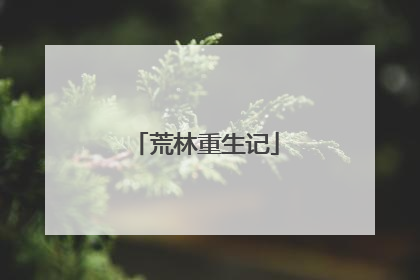 荒林重生记