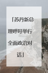苏丹新总理呼吁举行全面政治对话