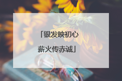 银发映初心 薪火传赤诚