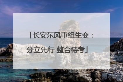 长安东风重组生变：分立先行 整合待考